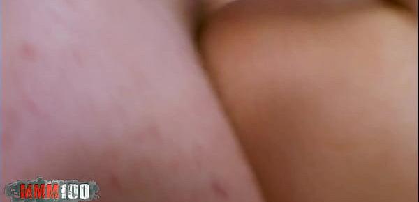  Brunette with big natural boobs ass fucked by Terry Kemaco